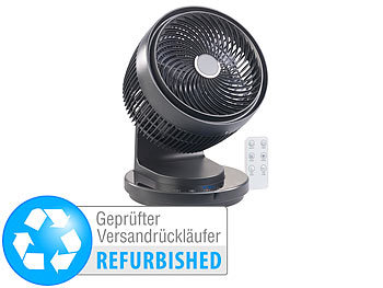 3D Turbo Ventilatoren: Sichler Digitaler 3D-Robo-Raumventilator & Luftzirkulator (Versandrückläufer)