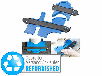 AGT 2er-Set Konturenlehre mit Feststell-Funktion, Versandrückläufer 