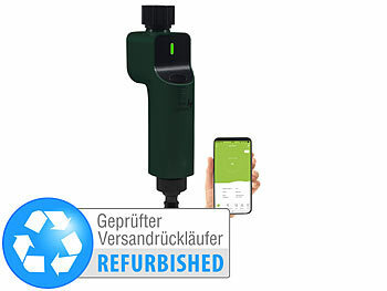 Wasserzähler Digital: Royal Gardineer Zigbee-Bewässerungscomputer mit Ventil Versandrückläufer