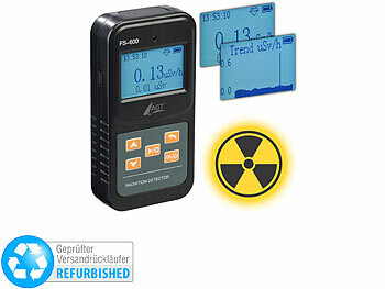 AGT Feuchtigkeitsmessgerät: Digitaler 4in1-Feuchtigkeits-Detektor mit  nicht-invasiver Messung, LCD (Feuchtemessgerät)