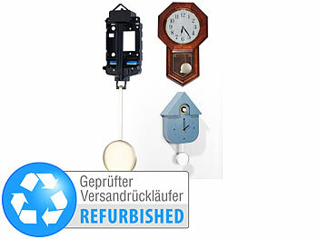 Pendelantrieb Uhr: St. Leonhard Pendel-Antriebsmodul mit Metallpendel, Versandrückläufer