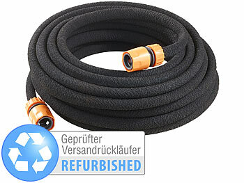 Perl-Schlauch: Royal Gardineer Perlschlauch rund, inkl. Schnellanschluss-Kupplungen,Versandrückläufer 