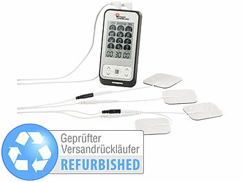 newgen medicals Medizinischer 3in1-Elektro-Stimulator, Versandrückläufer