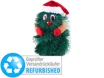 Tannenbaum für Weihnacht: infactory Singender & tanzender Weihnachtsbaum Versandrückläufer