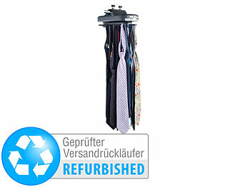 Krawattenkarussell: Sichler Elektrischer Krawattenhalter für 64 Krawatten, Versandrückläufer