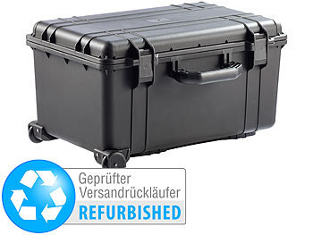 Schutz-Koffer: Xcase Staub- und wasserdichter Trolley-Koffer, groß, IP67 (refurbished)