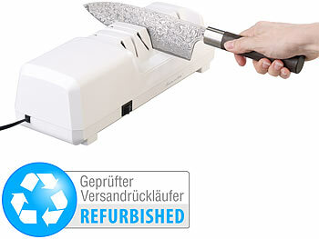 Messerschärfer mit Motor: Rosenstein & Söhne Elektrischer Profi-Diamant-Messerschärfer, Versandrückläufer