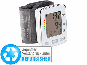 newgen medicals Med. Handgelenk-Blutdruckmessgerät, XL-Display, Versandrückläufer
