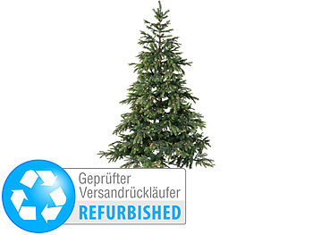 Christbäume geschmückt: infactory Künstlicher Weihnachtsbaum mit 500 LEDs und 70 Ästen Versandrückläufer