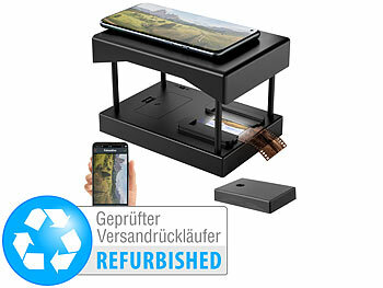 Somikon Mobiler Scanner für 35-mm-Dias und -Negative, Versandrückläufer 