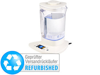 Wasserstoffgerät: Rosenstein & Söhne Wasserstoff-Ionisator für basisches Trinkwasser (Versandrückläufer)