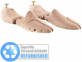 infactory 1 Paar Premium-Schuhspanner aus Zedernholz, Versandrückläufer