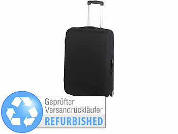 Koffercover: Xcase Elastische Schutzhülle für Koffer bis 63 cm Höhe, Versandrückläufer