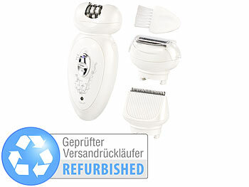 Epilierer und Rasierer: Sichler Beauty Kabelloser Premium-3in1-Damen-Akku Epilierer, Versandrückläufer 
