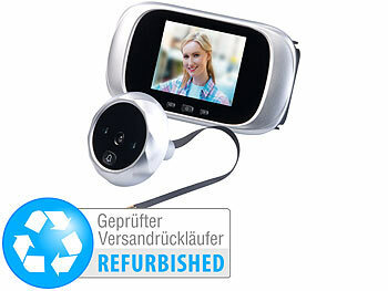 Minikamera für Türspion: Somikon Digitale Türspion-Kamera mit 7,1-Versandrückläufer