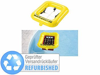 Bierkastenschwimmring: PEARL Getränkekasten-Schwimmring, Versandrückläufer