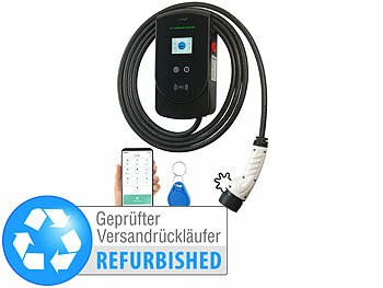 Ladesteckdosen: revolt WLAN-Wallbox für E-Autos, Typ 2, bis 11 kW, Versandrückläufer