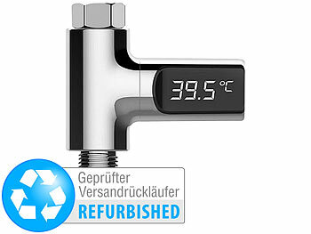 BadeStern Batterieloses Armatur-Thermometer, Versandrückläufer