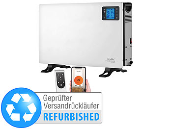 Heizung für Badezimmer: Sichler WLAN-Konvektor-Heizung, 2.000 W, App, Versandrückläufer