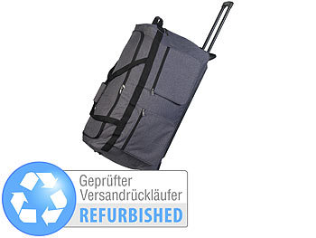 Reisetasche mit Rollen: Xcase Faltbare XXL-Reisetasche mit Trolley-Funktion Versandrückläufer
