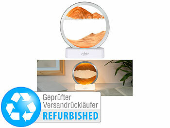 LED-Sandbild Lampe: infactory LED-Sandbild mit USB-Betrieb, 16 x 4 x 19 cm, Versandrückläufer 