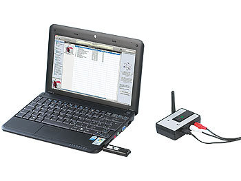 auvisio Aktives USB-Funkübertragungssystem 2,4 GHz (Versandrückläufer)