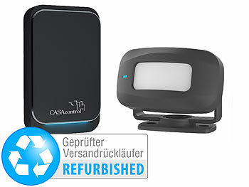 CASAcontrol Funk-Durchgangsmelder, PIR-Sensor, Versandrückläufer 