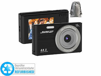 Fotocamera Digitale Retrò 4K Con Schermo Pieghevole 2,4 Pollici – Portatile, Con Lettore Di Schede E Accessori, Rosa, Per Principianti E Regali