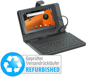 TOUCHLET 2in1-Schutztasche mit Tastatur für Tablet-PC (Versandrückläufer)