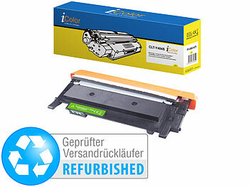 iColor Rebuilt Toner für Samsung CLT-Y404S, gelb, Versandrückläufer 