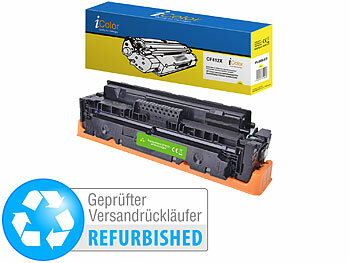iColor Kompatibler Toner für HP CF412X / 410X, yellow, Versandrückläufer 