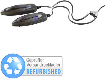 Handschuh-Trockner: infactory Elektrischer Schuhtrockner mit UV-Licht Versandrückläufer