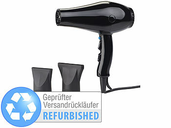 Haarstyling Föhn: Sichler Beauty Haartrockner mit 2 Gebläse- und 3 Temperaturstufen, Versandrückläufer 