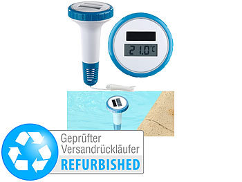 infactory Whirlpool Thermometer Digitales SolarTeich