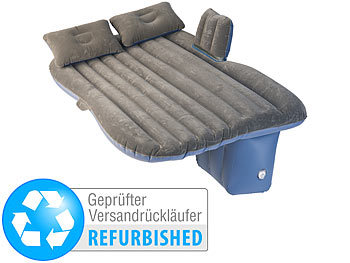 Autobett aufblasbar: Lescars Aufblasbares Bett für den Auto-Rücksitz, mit Kissen Versandrückläufer