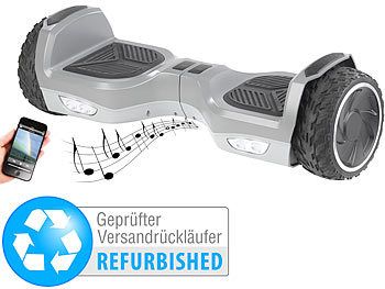 Balance-E-Roller: Speeron Elektro-Scooter mit Lautsprecher, Bluetooth (Versandrückläufer)