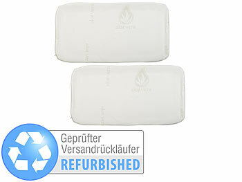 newgen medicals 2er-Set Aloe-vera-Schutzbezüge für Nackenkissen, Versandrückläufer 