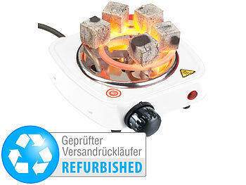 Shisha Grill: Duvence Elektrischer Mini-Kohle-Anzünder für Shisha, Versandrückläufer