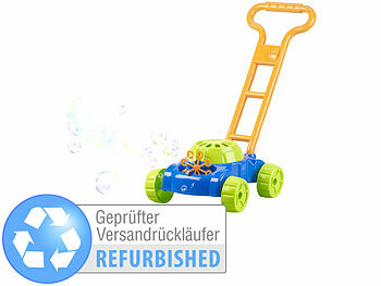 Seifenblasengeräte: infactory Batteriebetriebene Seifenblasen-Maschine, Versandrückläufer