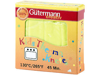 Gütermann - Kids Thermo Knete - neongelb 58 g