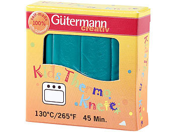 Gütermann - Kids Thermo Knete - dunkelgrün 58 g