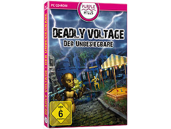 Purple Hills PC-Spiel "Deadly Voltage - Der Unbesiegbare"