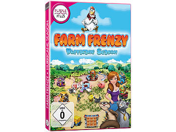 Computerspiel CD: Purple Hills PC-Spiel "Farm Frenzy - Hurricane Season"
