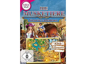 Purple Hills PC-Spiel "Die Musketiere - Victorias Abenteuer"