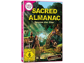 Wimmelbildspiele: Purple Hills Wimmelbild-PC-Spiel "Sacred Almanac - Spuren der Gier"