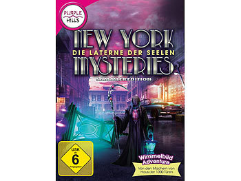 Purple Hills Wimmelbild-PC-Spiel "New York Mysteries - Laterne der Seelen"