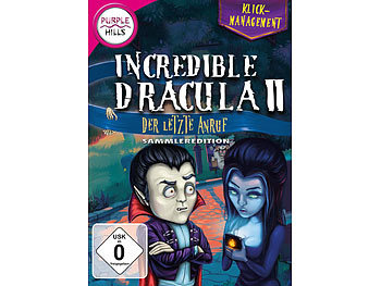 Yellow Valley PC-Spiele-Set "Incredible Dracula II + III" und "Moai 1 + 4"
