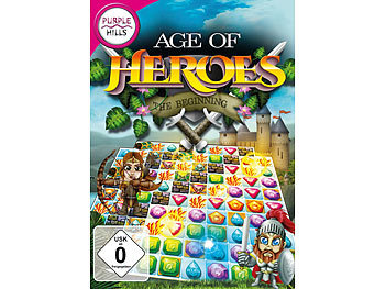 Purple Hills Match3-Spiel "Age of Heroes - The Beginning", für Windows 7/8/8.1/10