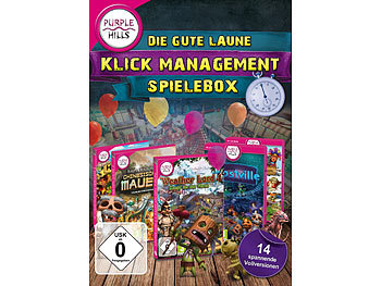 Purple Hills Die gute Laune Klick-Management Spielebox