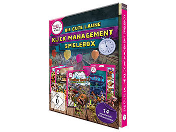 Die gute Laune Klick-Management Spielebox / Pc Spiele